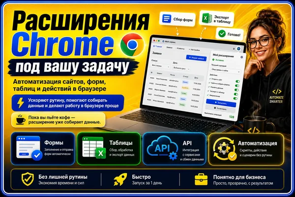 Обложка решения: Расширение для Chrome